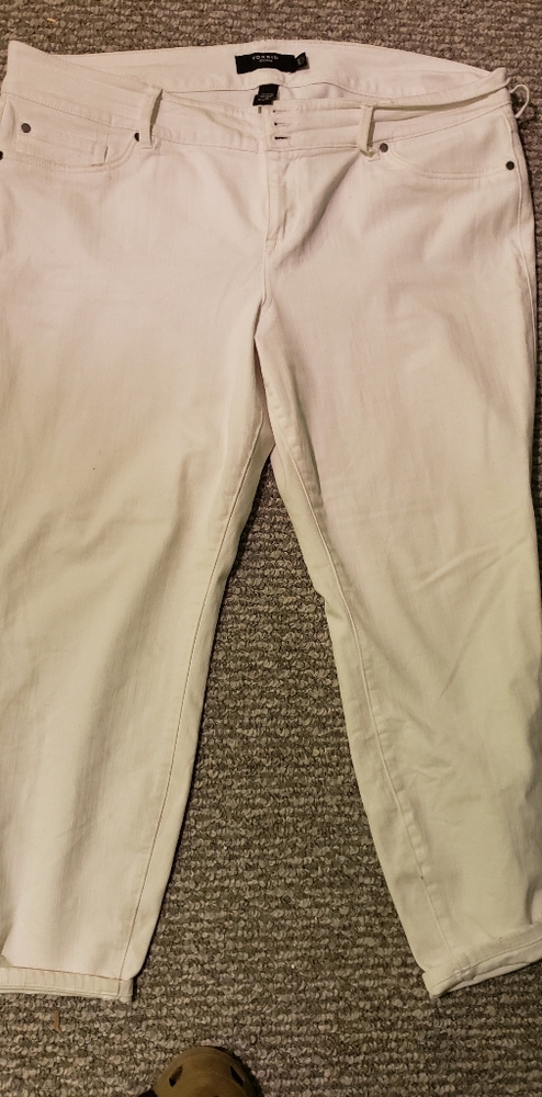White torrid jeans